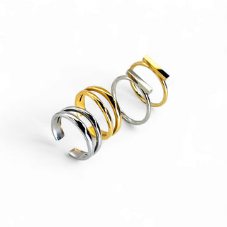 Basic Thin Band Rings Aquapretties